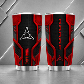 Dodge 20oz Tumbler | 3D Carbon Armour Travel Mug