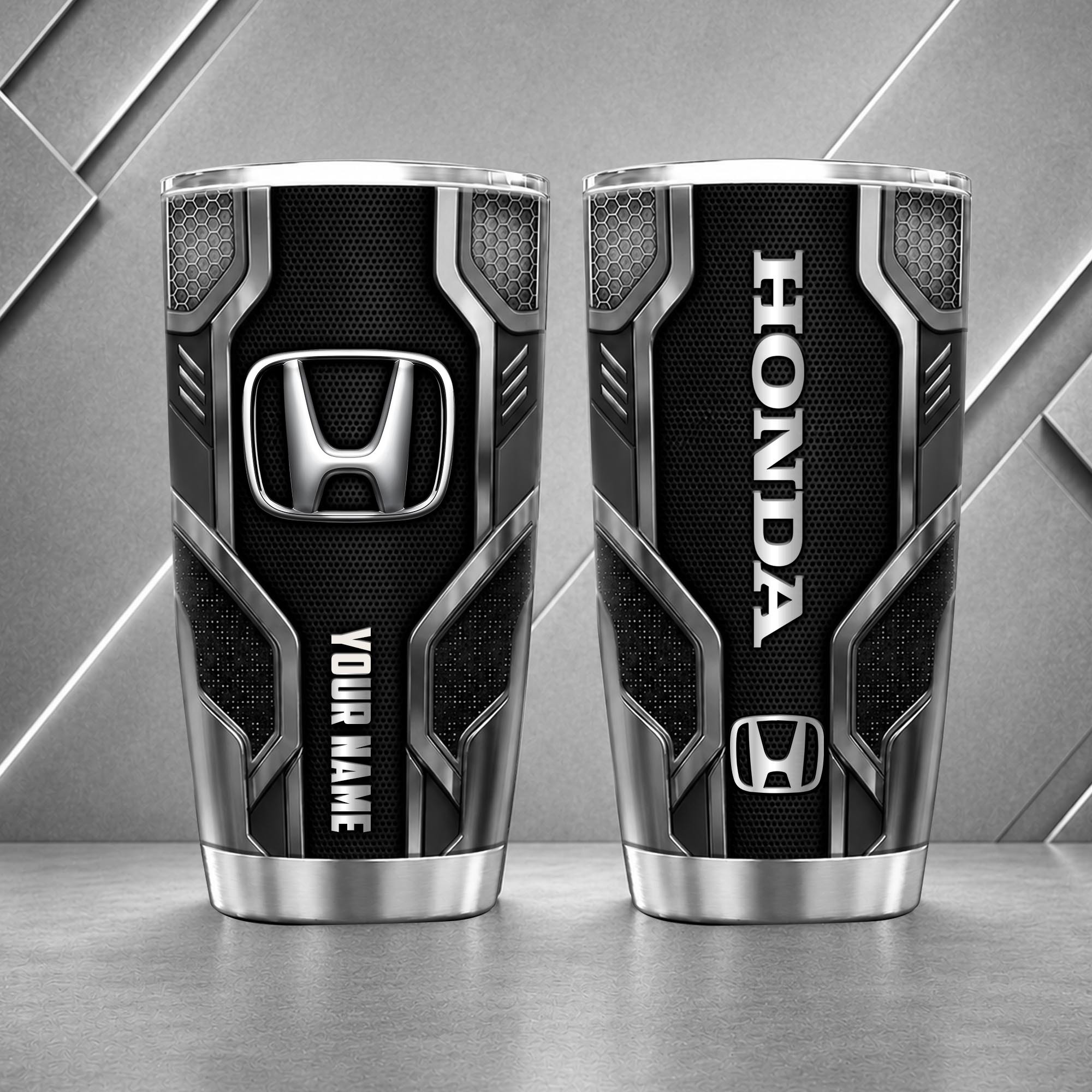 Honda Car 20oz Tumbler | 3D Carbon Armour Travel Mug - Image 4