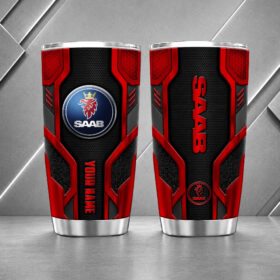 Saab 20oz Tumbler | 3D Carbon Armour Travel Mug