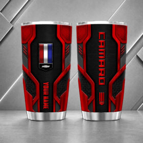 Camaro 20oz Tumbler | 3D Carbon Armour Travel Mug