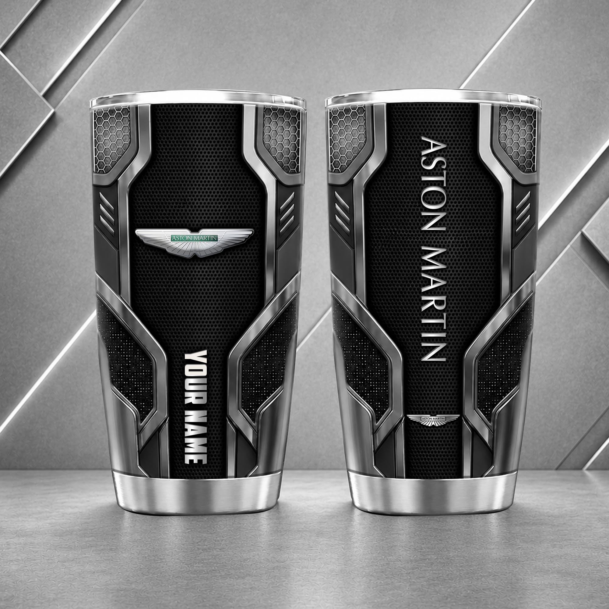 Aston Martin 20oz Tumbler | 3D Carbon Armour Travel Mug - Image 4