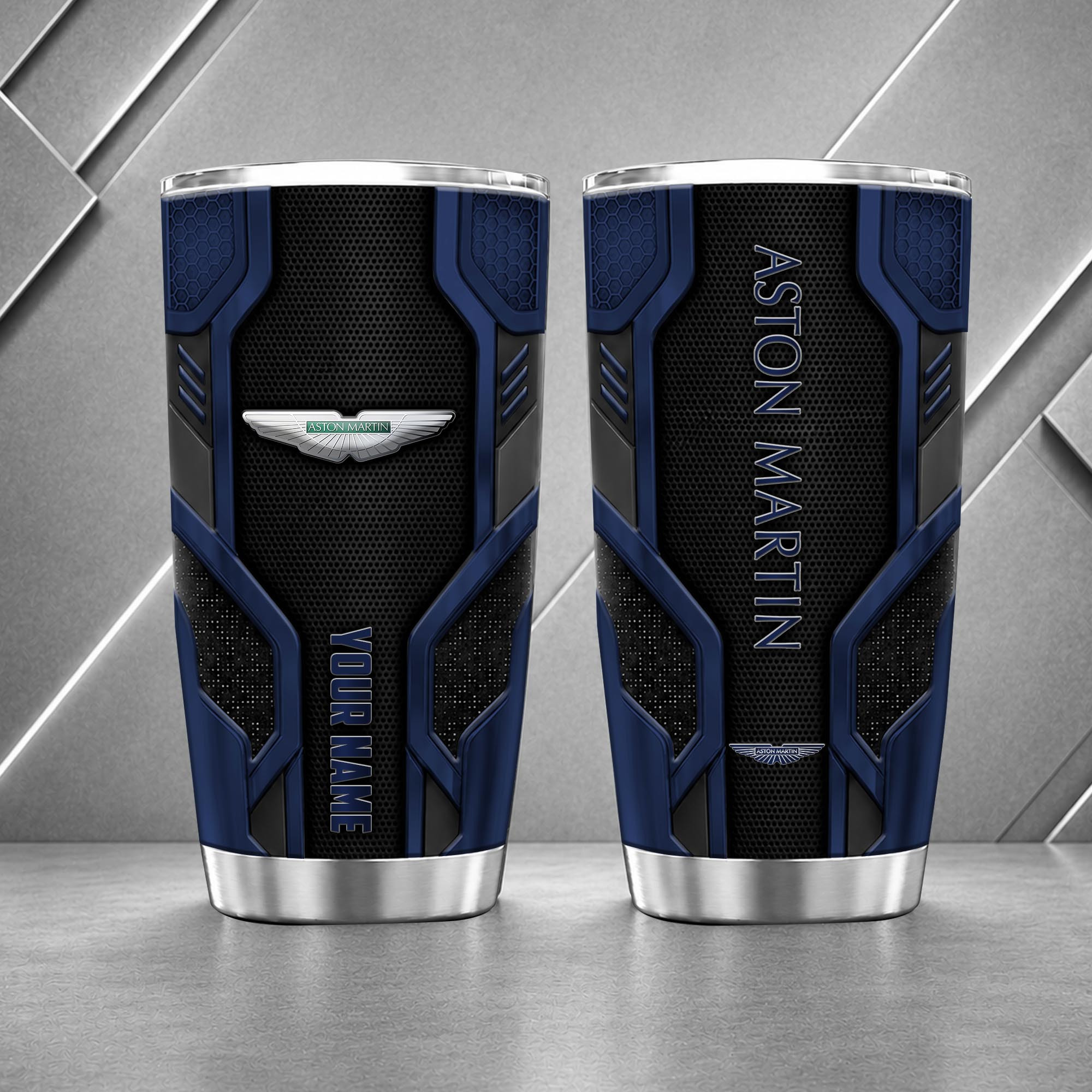 Aston Martin 20oz Tumbler | 3D Carbon Armour Travel Mug - Image 5