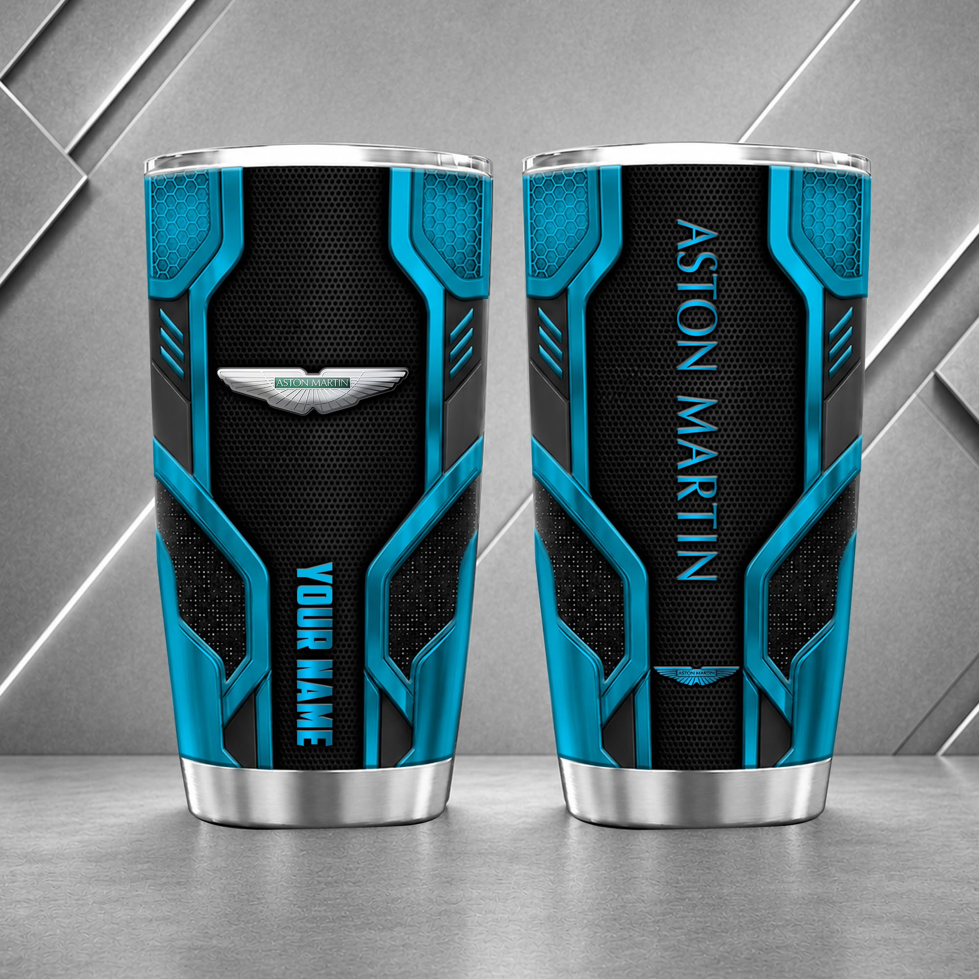 Aston Martin 20oz Tumbler | 3D Carbon Armour Travel Mug - Image 7