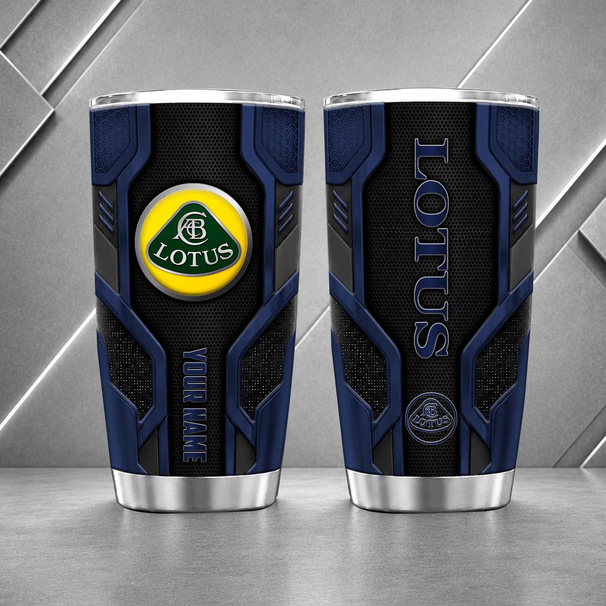 Lotus 20oz Tumbler | 3D Carbon Armour Travel Mug - Image 5