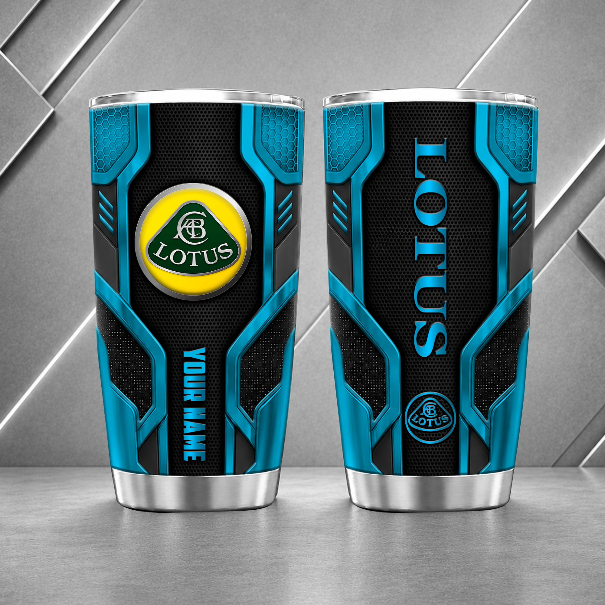 Lotus 20oz Tumbler | 3D Carbon Armour Travel Mug - Image 7
