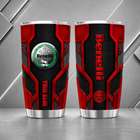Benelli 20oz Tumbler | 3D Carbon Armour Biker Travel Mug