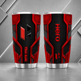 Hero Motorcycles 20oz Tumbler | 3D Carbon Armour Biker Travel Mug