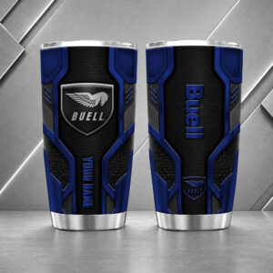Alternative view of Buell Motorcycles 20oz Tumbler | 3D Carbon Armour Biker Travel Mug