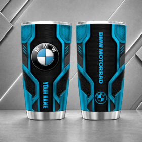 BMW Motorrad 20oz Tumbler | 3D Carbon Armour Biker Travel Mug