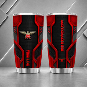 Moto Morini 20oz Tumbler | 3D Carbon Armour Biker Travel Mug