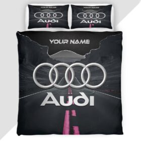 Audi Duvet Cover – Custom Name Car Bedding Set