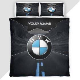 BMW Duvet Cover – Custom Name Car Bedding Set