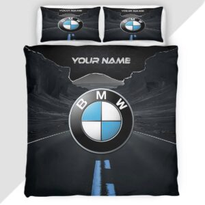 BMW Duvet Cover - Custom Name Car Bedding Set
