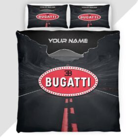 Bugatti Duvet Cover – Custom Name Car Bedding Set