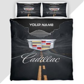 Cadillac Duvet Cover – Custom Name Car Bedding Set