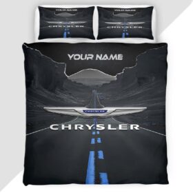 Chrysler Duvet Cover – Custom Name Car Bedding Set