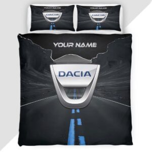 Dacia Duvet Cover - Custom Name Car Bedding Set