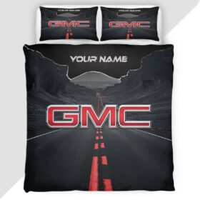 GMC Duvet Cover – Custom Name Car Bedding Set