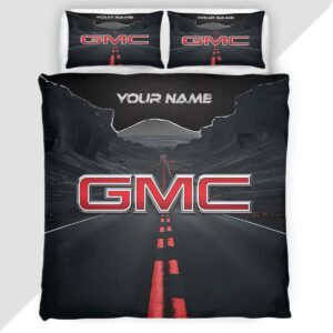 GMC Duvet Cover - Custom Name Car Bedding Set