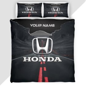 Honda Duvet Cover – Custom Name Car Bedding Set