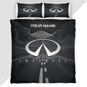 Infiniti Duvet Cover - Custom Name Car Bedding Set