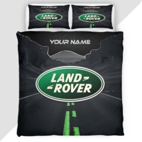 Land Rover Duvet Cover – Custom Name Car Bedding Set