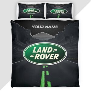 Land Rover Duvet Cover - Custom Name Car Bedding Set