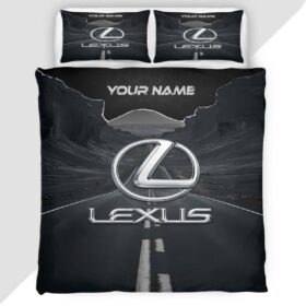 Lexus Duvet Cover – Custom Name Car Bedding Set