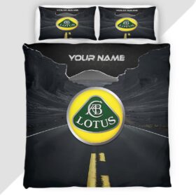 Lotus Duvet Cover – Custom Name Car Bedding Set