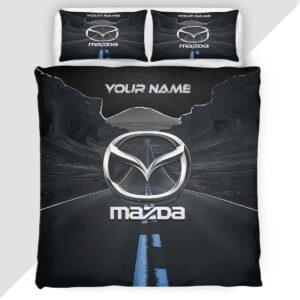 Mazda Duvet Cover - Custom Name Car Bedding Set