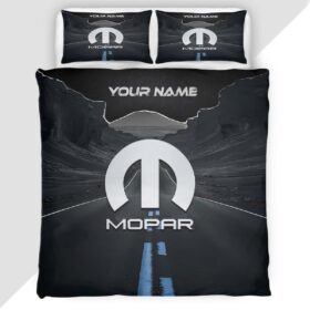 Mopar Duvet Cover – Custom Name Car Bedding Set