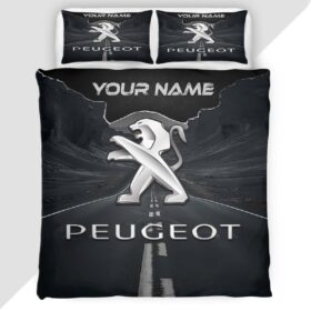 Peugeot Duvet Cover – Custom Name Car Bedding Set