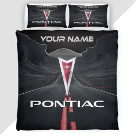 Pontiac Duvet Cover – Custom Name Car Bedding Set