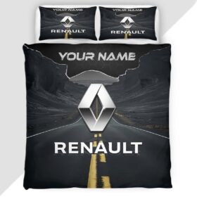 Renault Duvet Cover – Custom Name Car Bedding Set