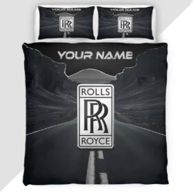 Rolls-Royce Duvet Cover – Custom Name Car Bedding Set