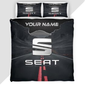 Seat Duvet Cover – Custom Name Car Bedding Set
