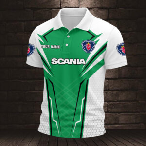 Alternative view of Scania Car 4 Polo Shirt