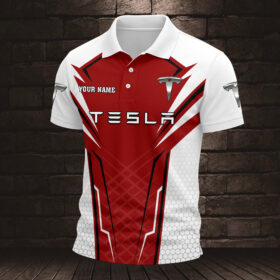 Tesla Car 4 Polo Shirt
