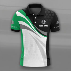 Alternative view of Maybach Car 5 Polo Shirt
