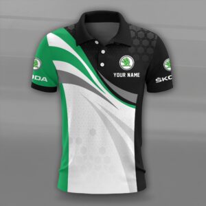 Alternative view of Skoda Car 5 Polo Shirt
