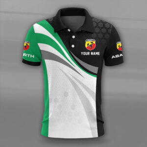 Alternative view of Abarth Car 5 Polo Shirt