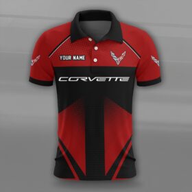 Corvette Car 3 Polo Shirt
