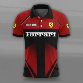 Ferrari Car 3 Polo Shirt