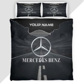 Mercedes Benz Duvet Cover – Custom Name Car Bedding Set