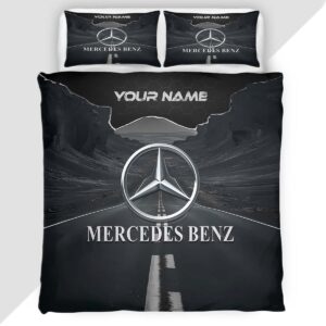 Mercedes Benz Duvet Cover - Custom Name Car Bedding Set
